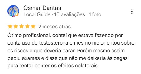 Depoimento Google Dr. Diego Moura