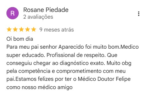 Depoimento Google Dr. Diego Moura