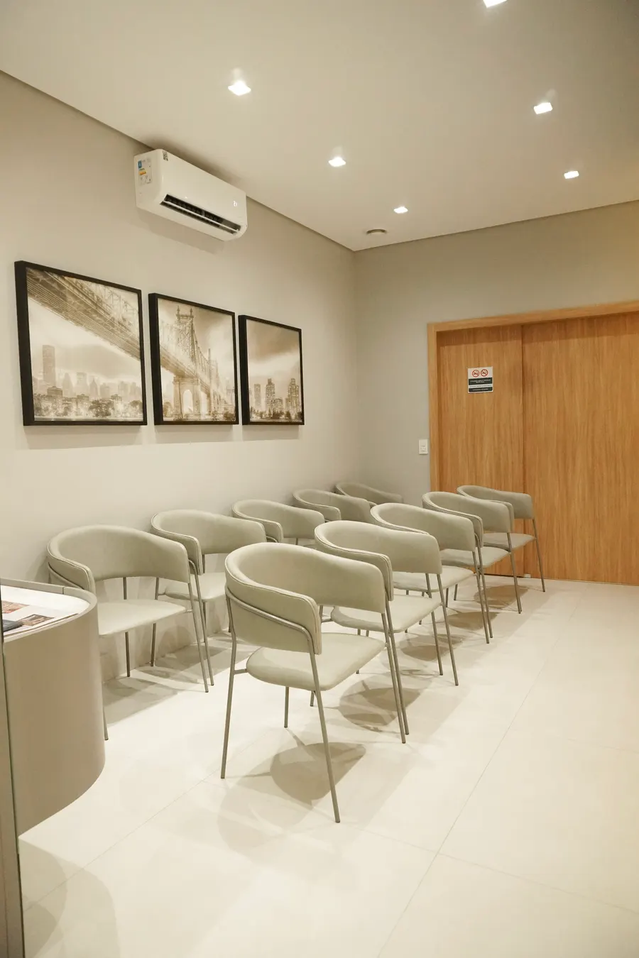 Estrutura premium da clínica do Dr. Fellipe Magalhães